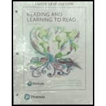 Reading and Learning to Read (Looseleaf) - Text Only