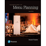 Foundations of Menu Planning