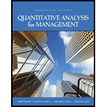 Quantitative Analysis for Management