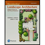 Residential Landscape Architecture: Design Process for the Private Residence