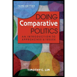 Doing Comparative Politics: An Introduction to Approaches and Issues