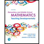 Elementary and Middle School Mathematics: Teaching Developmentally - Text Only