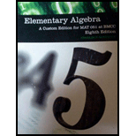 Elementary Algebra (Custom Package)