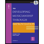 Developing Musicianship through Improvisation, Book 1 - Violin edition - With CD