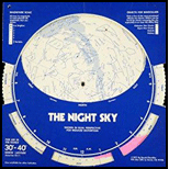Night Sky Star Chart - Northern Hemisphere