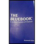 Bluebook: A Uniform System of Citation