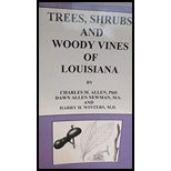 *TREES, SHRUBS, AND WOODY VINES OF LOUISIANA