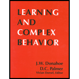 Learning and Complex Behavior