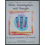 Ideas, Investigation, and Thought - Laboratory Manual