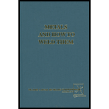 Metals and How to Weld Them