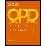 Oxford Picture Dictionary, High-Beginning - Workbook