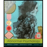 Abnormal Psychology