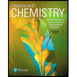 Chemistry: An Introduction to General, Organic, and Biological Chemistry