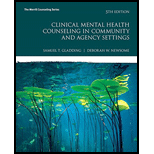 Clinical Mental Health Counseling in Community and Agency Settings