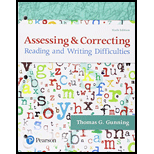 Assessing and Correcting Reading and Writing Difficulties