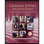 Criminal Justice Organizations: Administration and Management