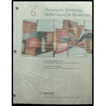 Research Methods for the Behavioral Sciences (Looseleaf) - With MindTap