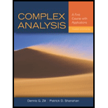 Complex Analysis