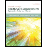 Shortell and Kaluzny's Health Care Management