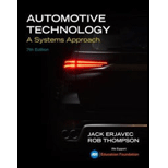 Automotive Technology: A Systems Approach