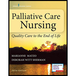 Palliative Care Nursing: Quality Care to the End of Life