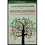 Brief and Practical Guide for Writing Critical Analysis Papers in Diciplinaary and Interdisciplinary Courses