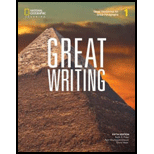Great Writing 1: Great Sentences for Great Paragraphs