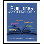 Building Vocabulary Skills - With Access
