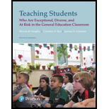 Teaching Students Who are Exceptional, Diverse, and At Risk in the General Education Classroom