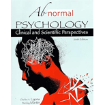 Abnormal Psychology (Looseleaf)