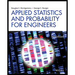 Applied Statistics and Probability for Engineers, Enhanced eText