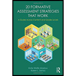 20 Formative Assessment Strategies that Work