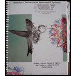 Rorschach Performance Assessment System - Manual