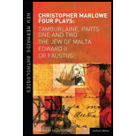 Christopher Marlowe: Four Plays