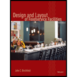 Design and Layout of Foodservice Facilities