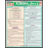 Algebra, Part 2