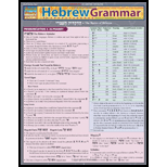 Hebrew Grammar