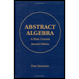 Abstract Algebra: A First Course