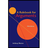 Rulebook for Arguments