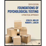 Foundations of Psychological Testing