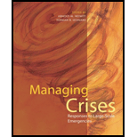 Managing Crises: Responses to Large-Scale Emergencies