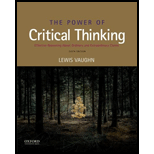 Power of Critical Thinking: Effective Reasoning about Ordinary and Extraordinary Claims