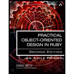 Practical Object-Oriented Design: An Agile Primer Using Ruby