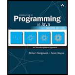 Introduction to Programming in Java