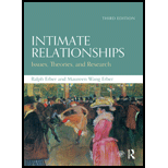 Intimate Relationships: Issues, Theories, and Research Intimate Relationships: Issues, Theories, and Research