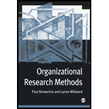 Organizational Research Methods