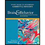 Brain & Behavior - Study Guide