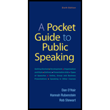 Pocket Guide to Public Speaking