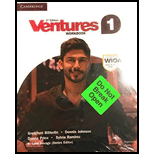 Ventures 1 - With Workbook