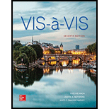 Vis-a-Vis: Beginning French (Looseleaf) - With Access (Custom)